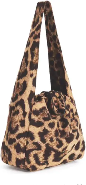 Leopard Purse Cheetah Print Hobo Bag Cheetah Y2K Tote Bag for Daily Use Lightweight Shoulder Bag for Women
