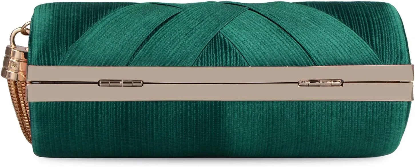 LIFEWISH Tassel Evening Bags Clutch Purses for Women for Wedding Prom Night out Party