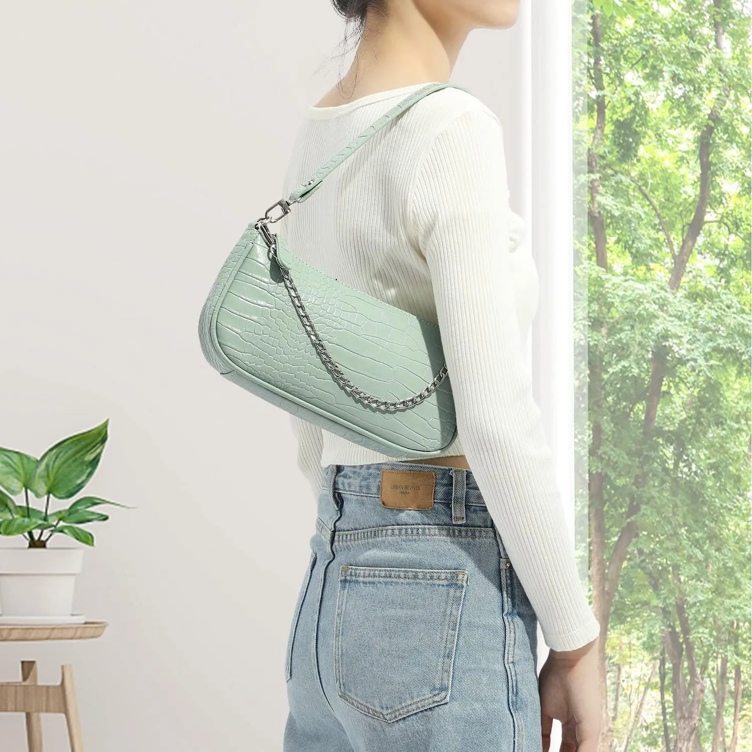 Loiral Small Purse for Women, Retro Classic Tote HandBag Shoulder Bags Clutch Purse