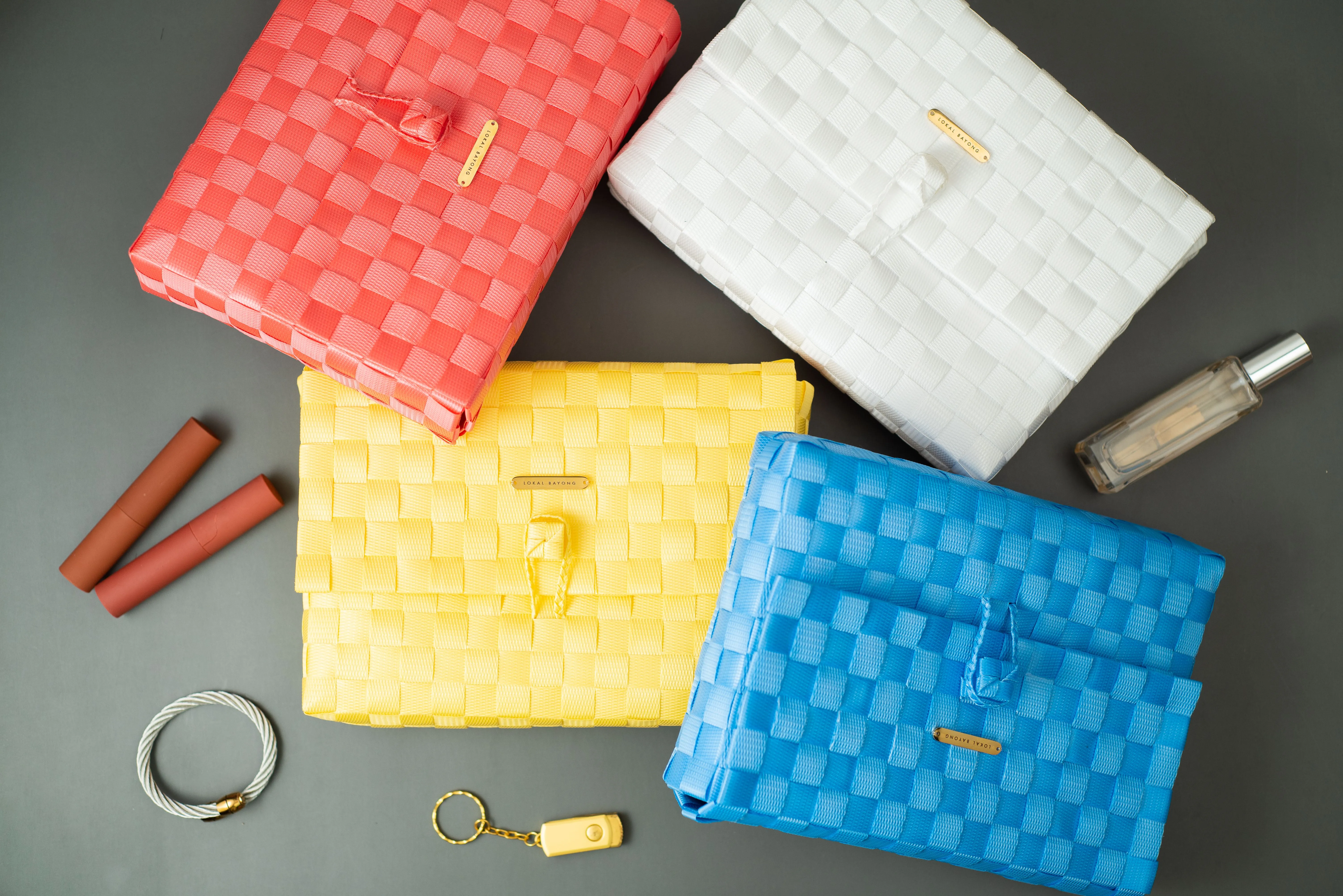 Lokal Bayong Joey Hand-Woven Pouch