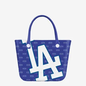 Los Angeles Dodgers Big Logo Mini Print Tailgate Tote Bag