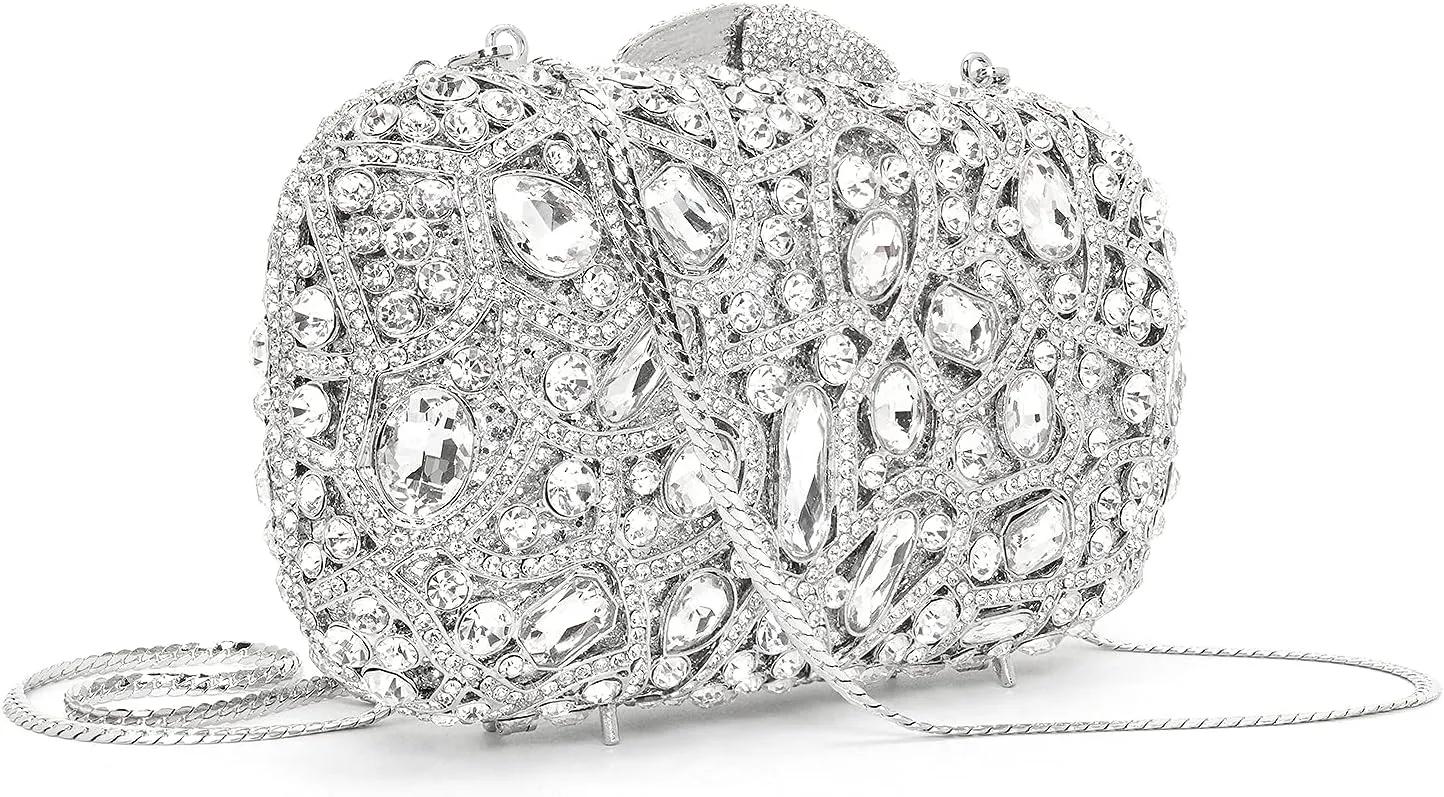 Luxury Crystal Clutch Rhinestones Evening Bag