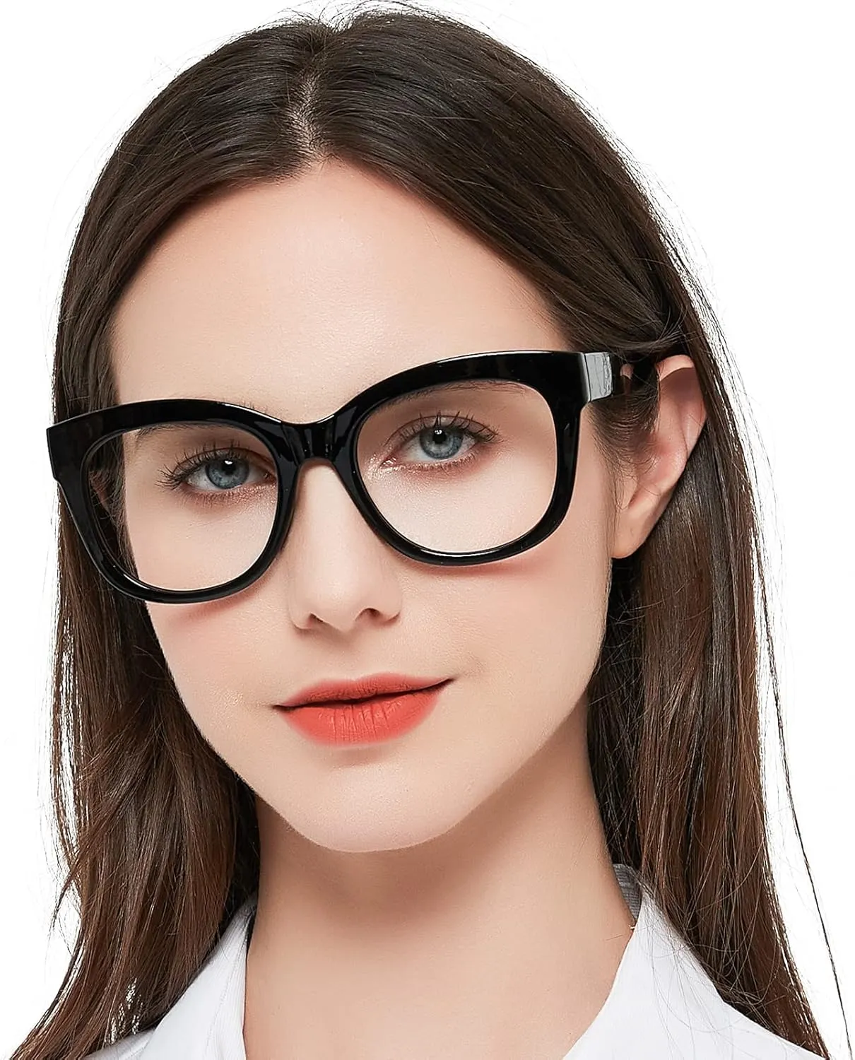 MARE AZZURO Oversized Bifocal Reading Glasses Women Blue Light Blocking Readers 1.0 1.25 1.5 1.75 2.0 2.25 2.5 2.75 3.0 3.5