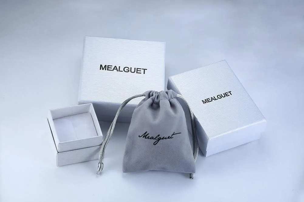 MEALGUET Personalized ID Couple Bracelets Custom Engraving Handmade Braided Rope Wrist Bangle for Men Women Friendship, Adjustable,Customized Bracelet Gift for Men Husband