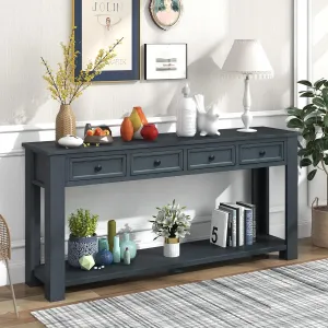Merax Console Table Sideboard with Storage and Bottom Shelf for Living Room, Kitchen, Entryway/Hallway