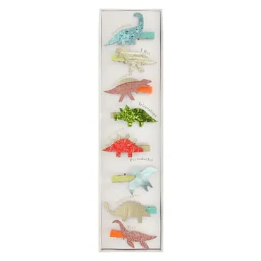 MERI MERI 8 MIXED DINO HAIR CLIPS