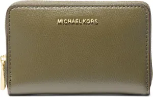 Michael Kors Women's Jet Set Small Zip Around Card Case