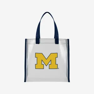 Michigan Wolverines Clear Reusable Bag