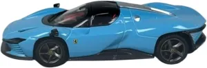 Miniature Models 1:43 Scale for Ferrari SP3 Daytona Blue Alloy Car Model Static Collection Ornament Car Ornaments
