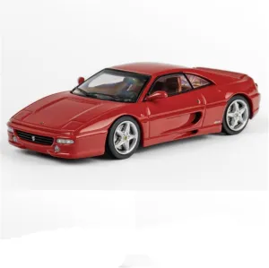 Miniature Models 1:64 for Prancing Horse F355 Red Painting Alloy Car Model Collectible Ornament Gift for Kids Car Ornaments