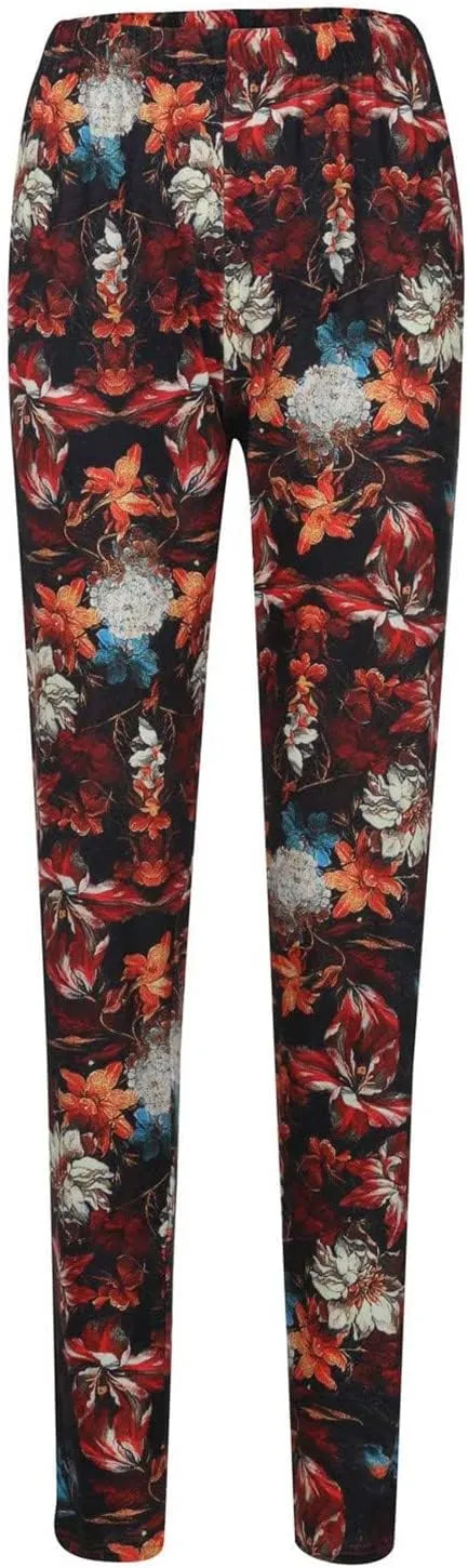 Miyaomn Stylish Boho Printed Leggings for Women Skinny Comfy Stretchy High Waisted Tights Workout Athletic Fitness Yoga Pants