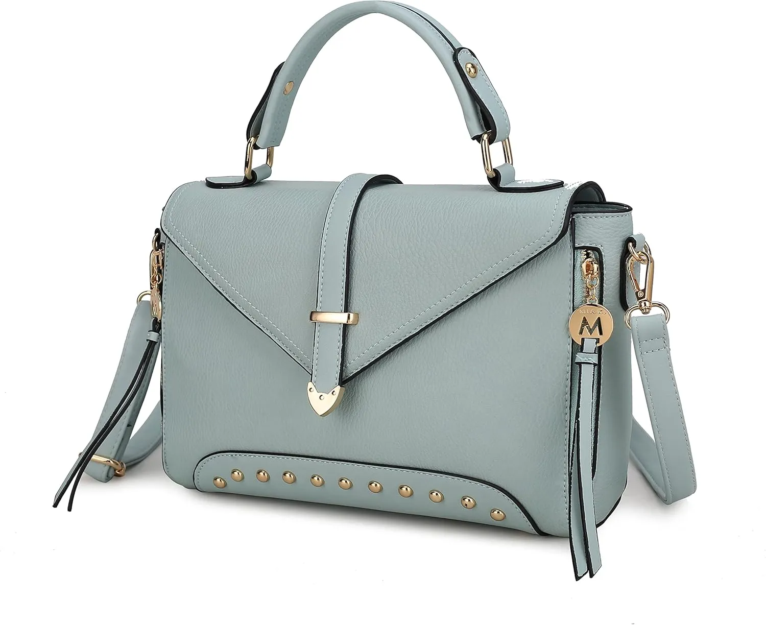 MKF Collection Crossbody Bag for Women, Vegan Leather Designer Shoulder Bag Purse Handbag By Mia K