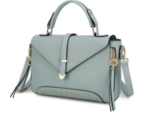 MKF Collection Crossbody Bag for Women, Vegan Leather Designer Shoulder Bag Purse Handbag By Mia K