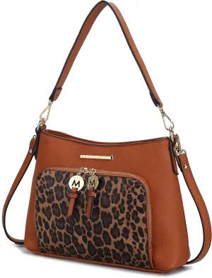 MKF Collection Crossbody Bag for Women,Vegan Leather Shoulder Bag Handbag Purse By Mia K