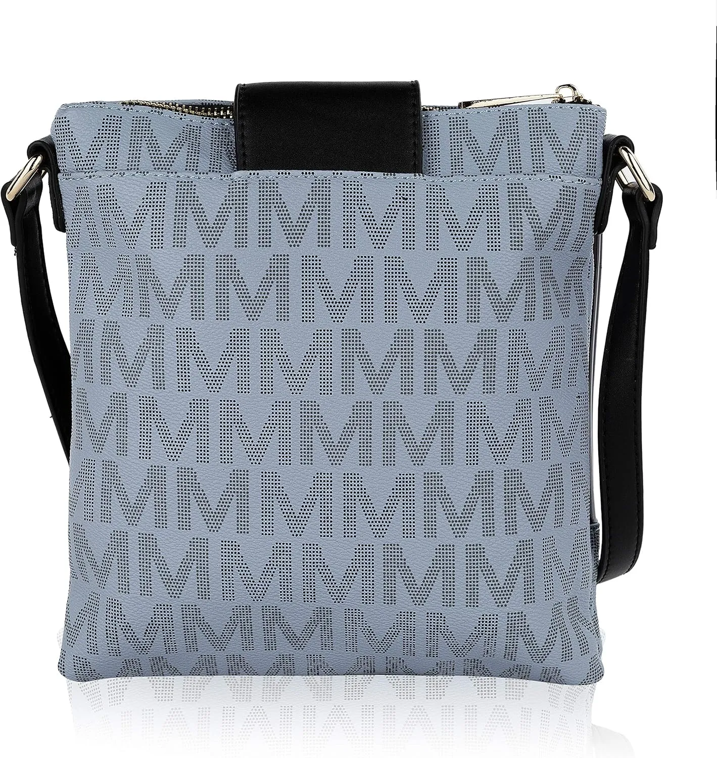 MKF Collection Crossbody Bags for women, Signature Crossover bag Adjustable strap Messenger Cross body handbag Purse