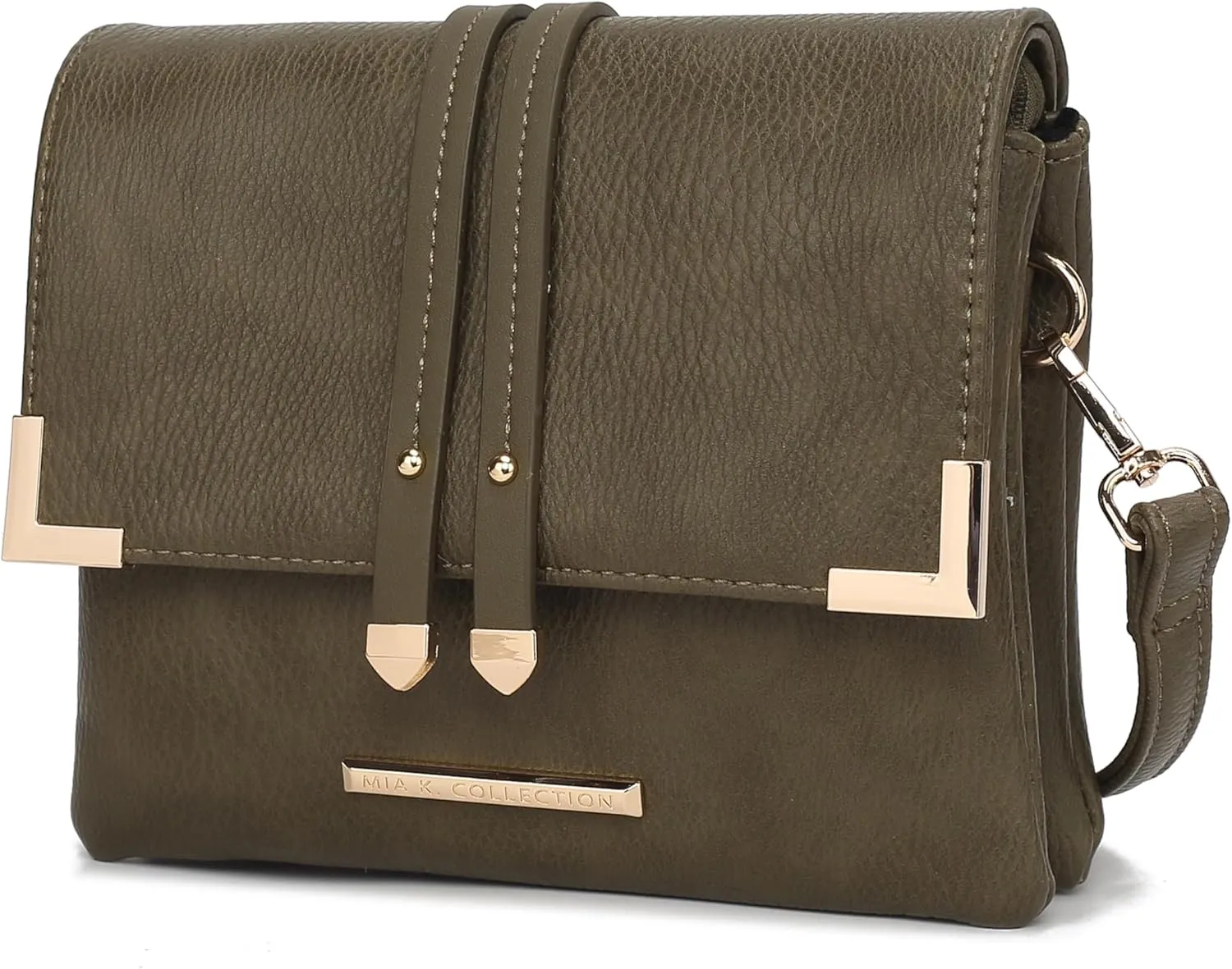 MKF Collection Crossbody Bags for Women Trendy, Vegan Leather Shoulder bag Lady Handbag Purse by Mia k