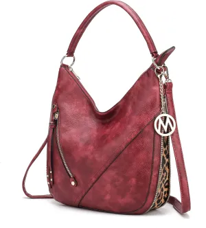 MKF Collection Hobo Purses for Women – PU Leather Handbag Womens Hobo Shoulder bag – Fashion Top Handle