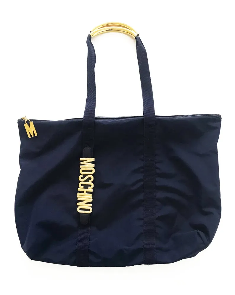 Moschino Logo Tote Bag