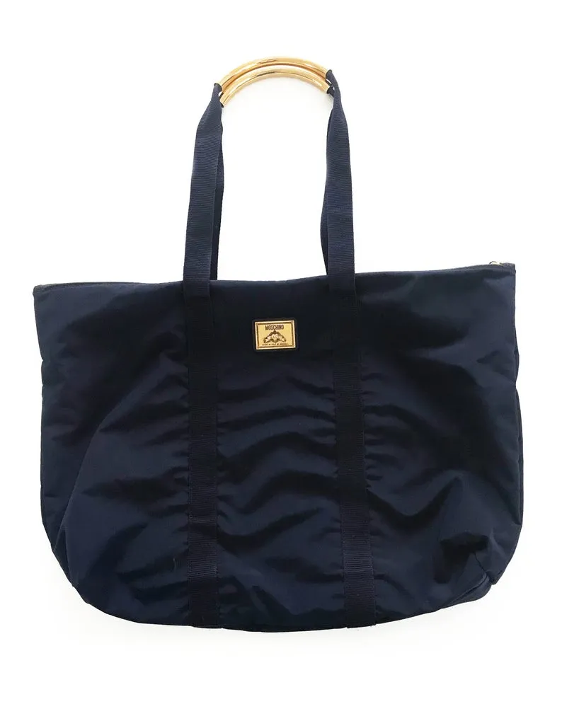 Moschino Logo Tote Bag
