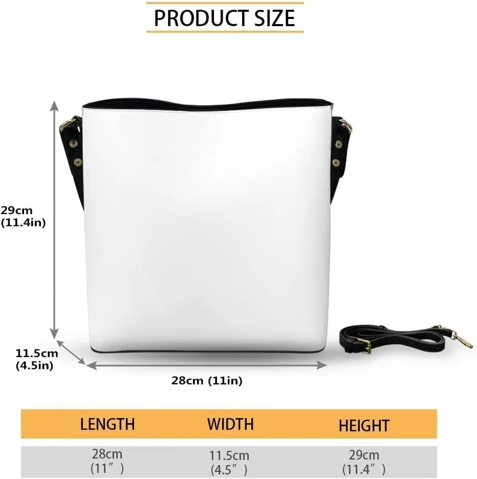 Mumeson Women's Shoulder Handbags Leather Bucket Bag Hobo Tote Bag Designer Clutch Purse Satchel Handbag with Zipper Closure
