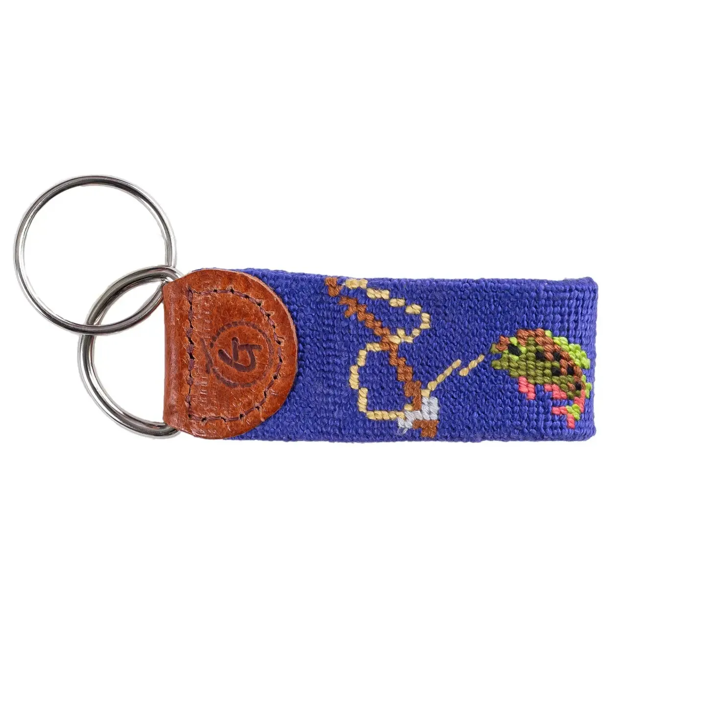 Needlepoint Keychain