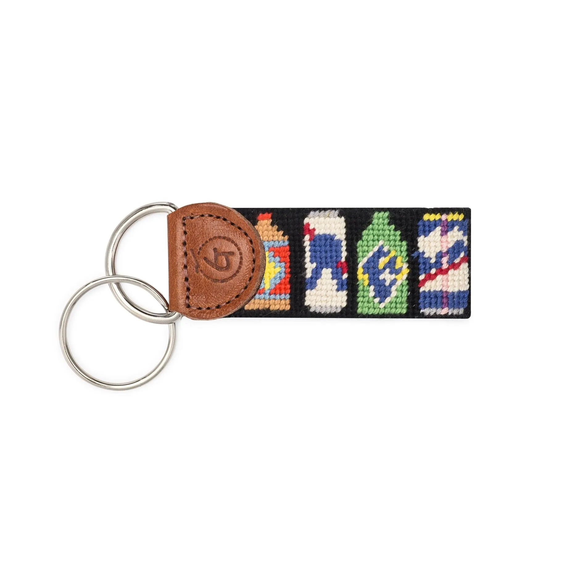 Needlepoint Keychain