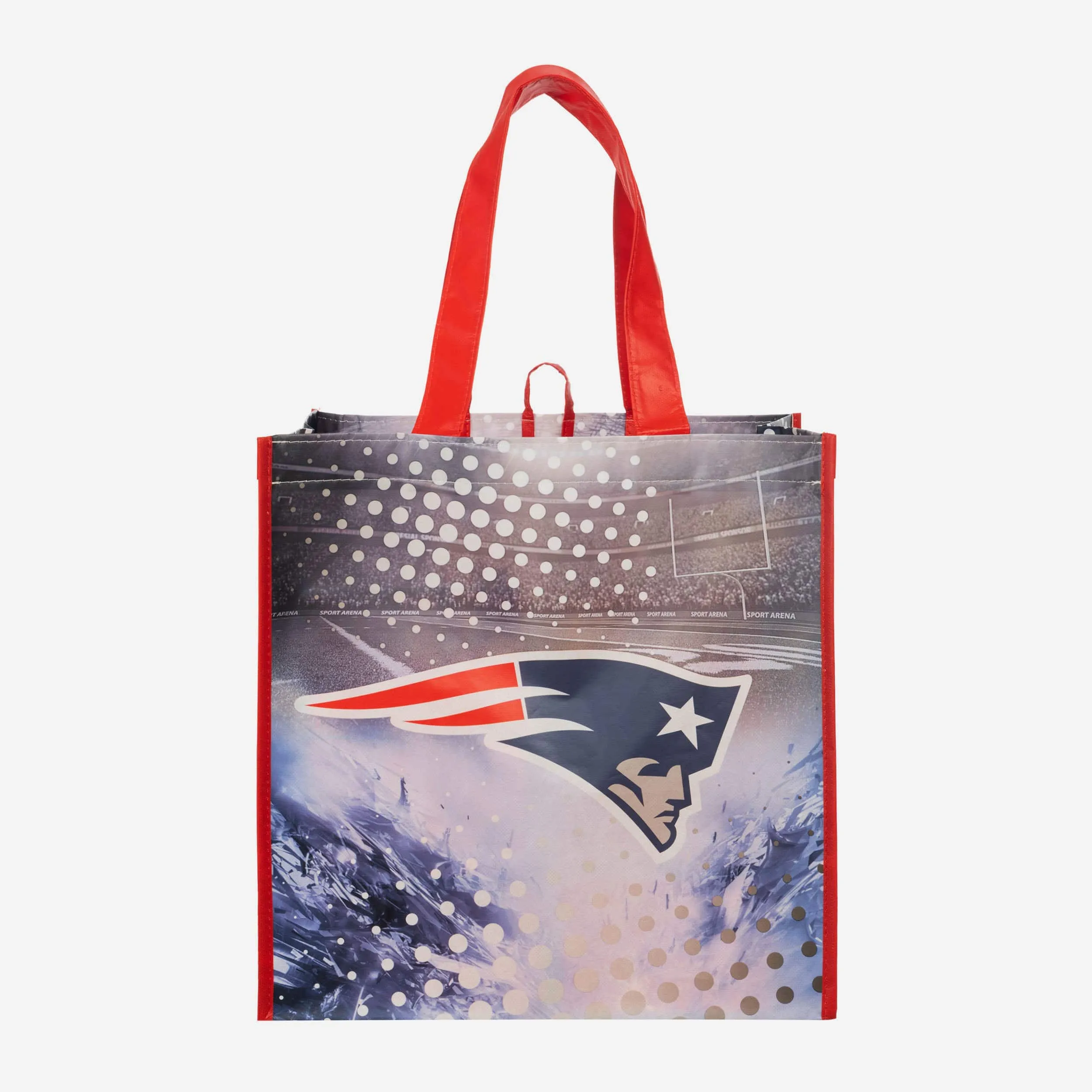 New England Patriots 4 Pack Reusable Shopping Bags
