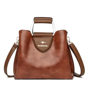 New Genuine Brand Tote Bag Leather Luxury Handbags Women Bags Designer High Quality Crossbody Bag