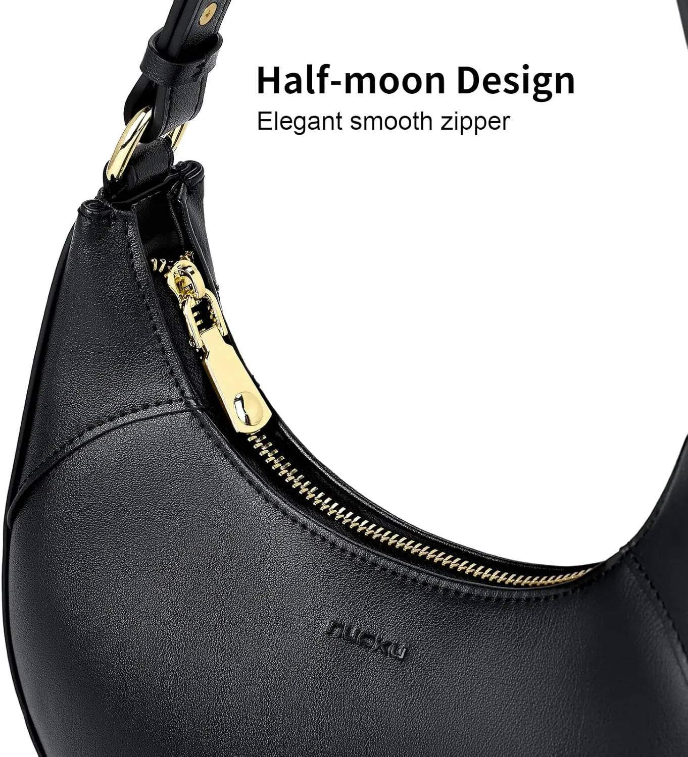 nuoku Hobo & Crescent Bags - Designer Handbags for Women