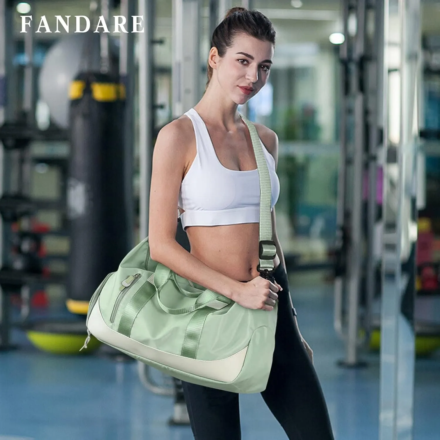 Nylon Travel Duffel Bag for Women