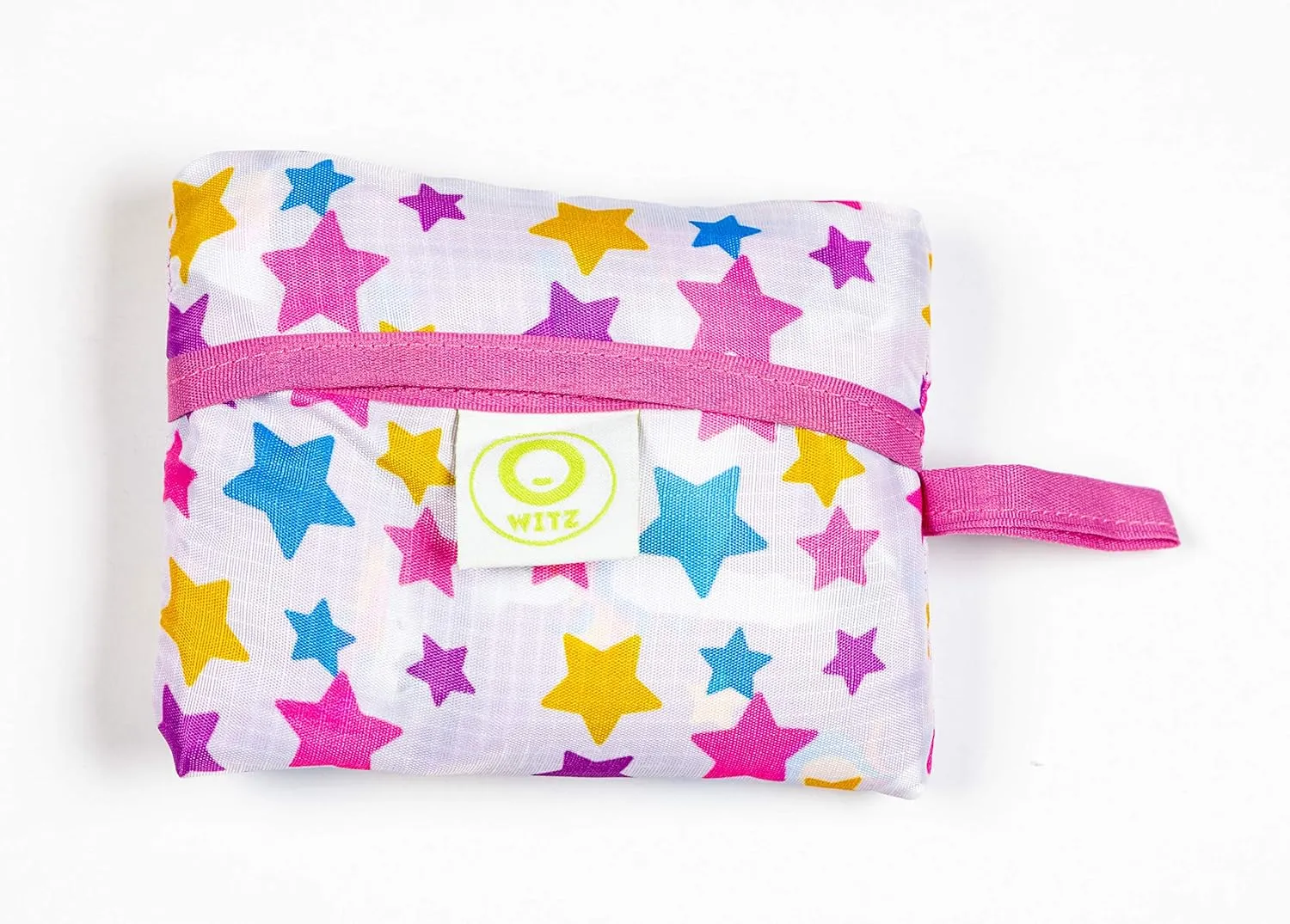 O-WITZ Reusable Grocery Bags | Vibrant Tote Bag For Groceries, Gym, Office Supplies, Beach, Toys & More | Washable Design With Large Handles For Maximum Convenience | Folds Into A Small Pouch, Unicorn