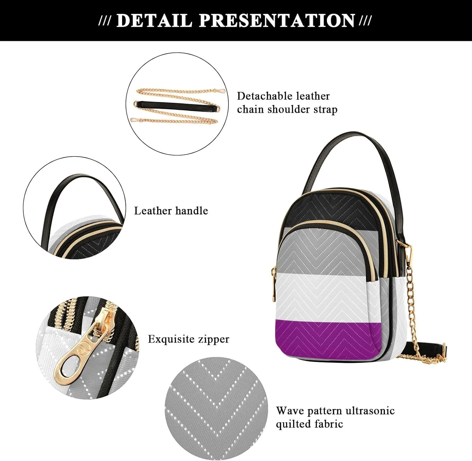 ODAWA New York State Flag Small Shoulder Bags for Women Crossbody Woman Crossbody Bag, Quilted Crossbody Bags for Women