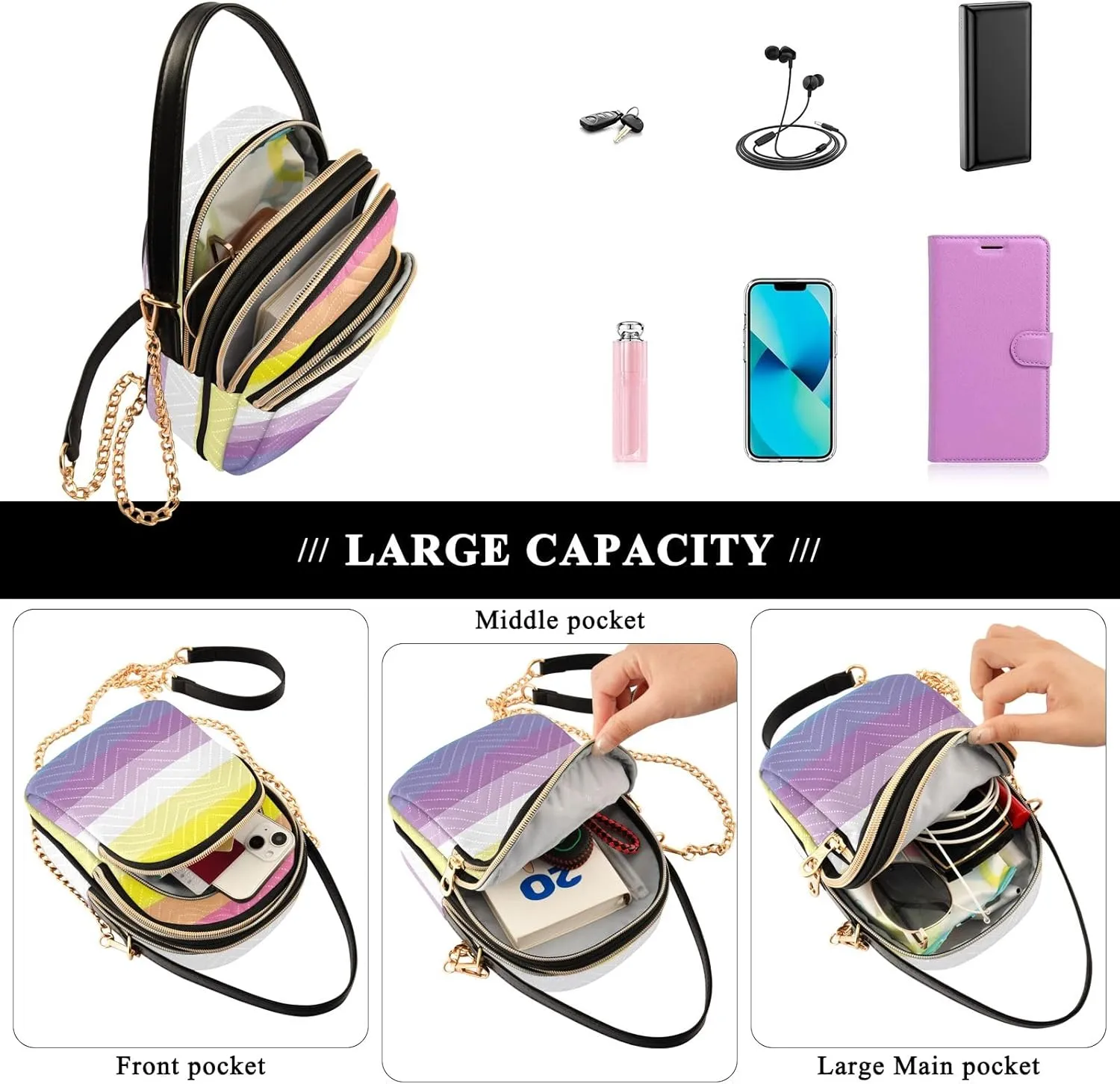 ODAWA Nigeria Flag Women Crossbody Bags - Fashion Crossbody Bags for Women - Crossbody Bags for Women Travel