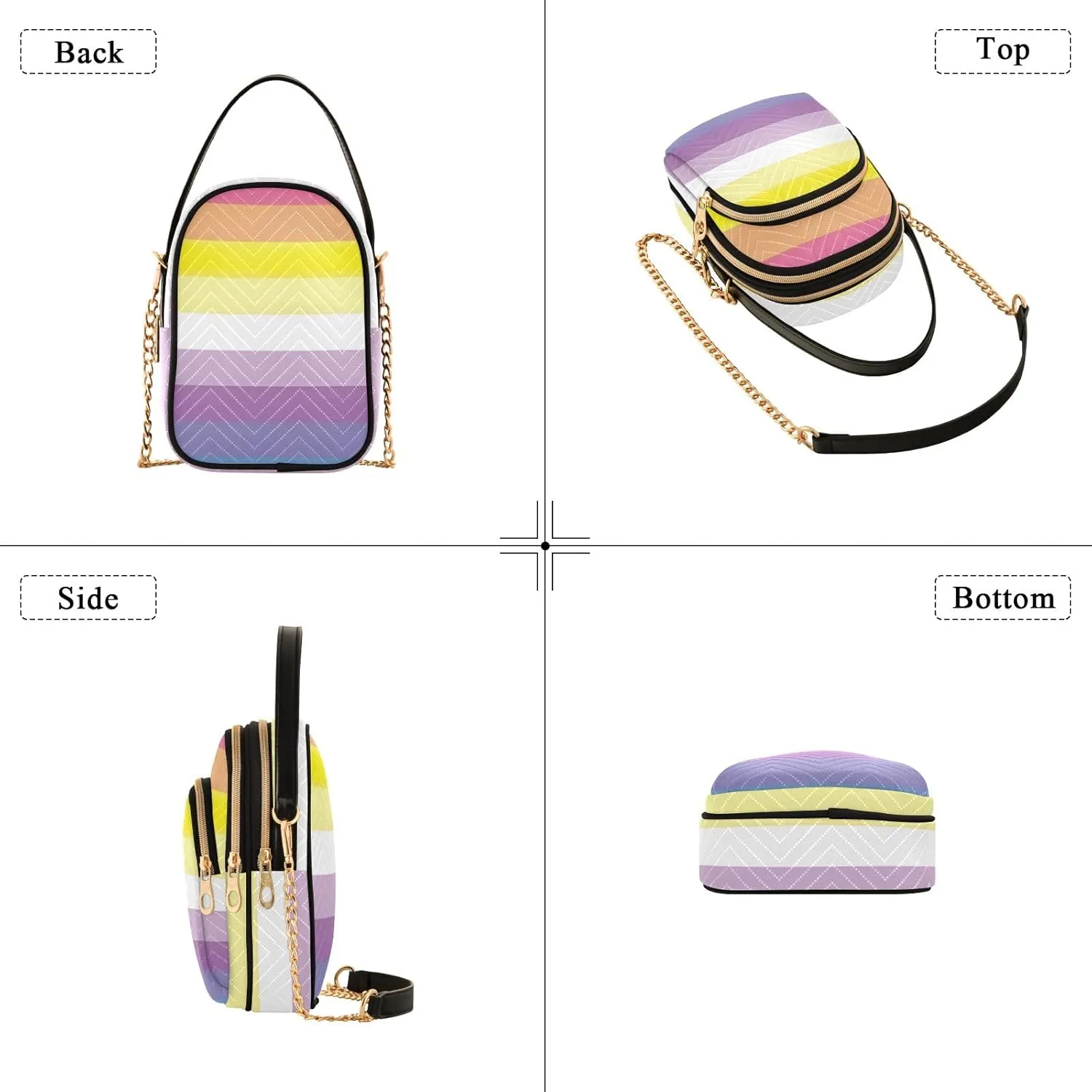 ODAWA Nigeria Flag Women Crossbody Bags - Fashion Crossbody Bags for Women - Crossbody Bags for Women Travel