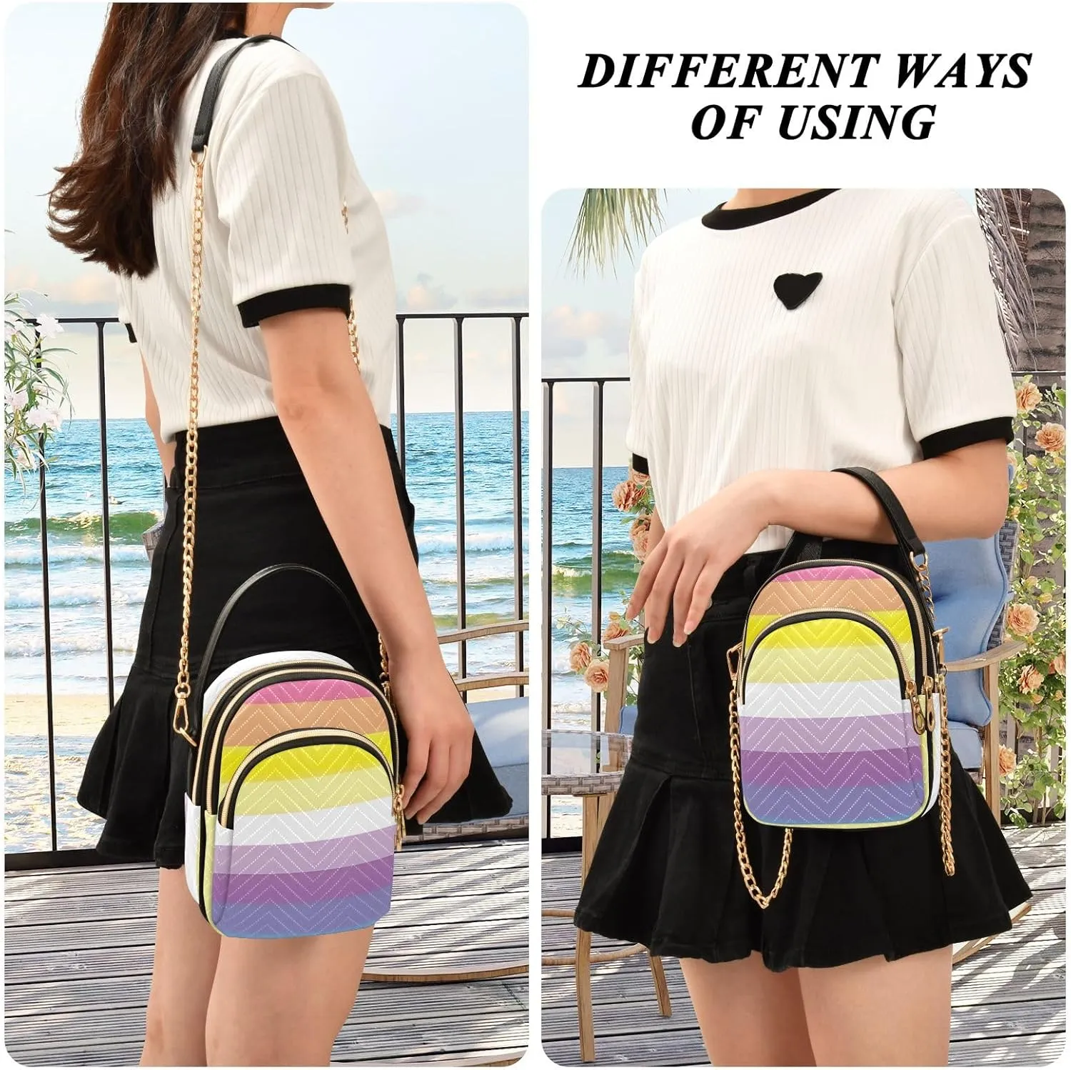 ODAWA Nigeria Flag Women Crossbody Bags - Fashion Crossbody Bags for Women - Crossbody Bags for Women Travel