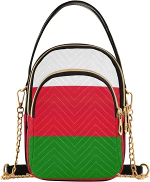 ODAWA Paraguay Flag Crossbody Bags Women - Crossbody Bags for Women Trendy - Travel Crossbody Bags for Women