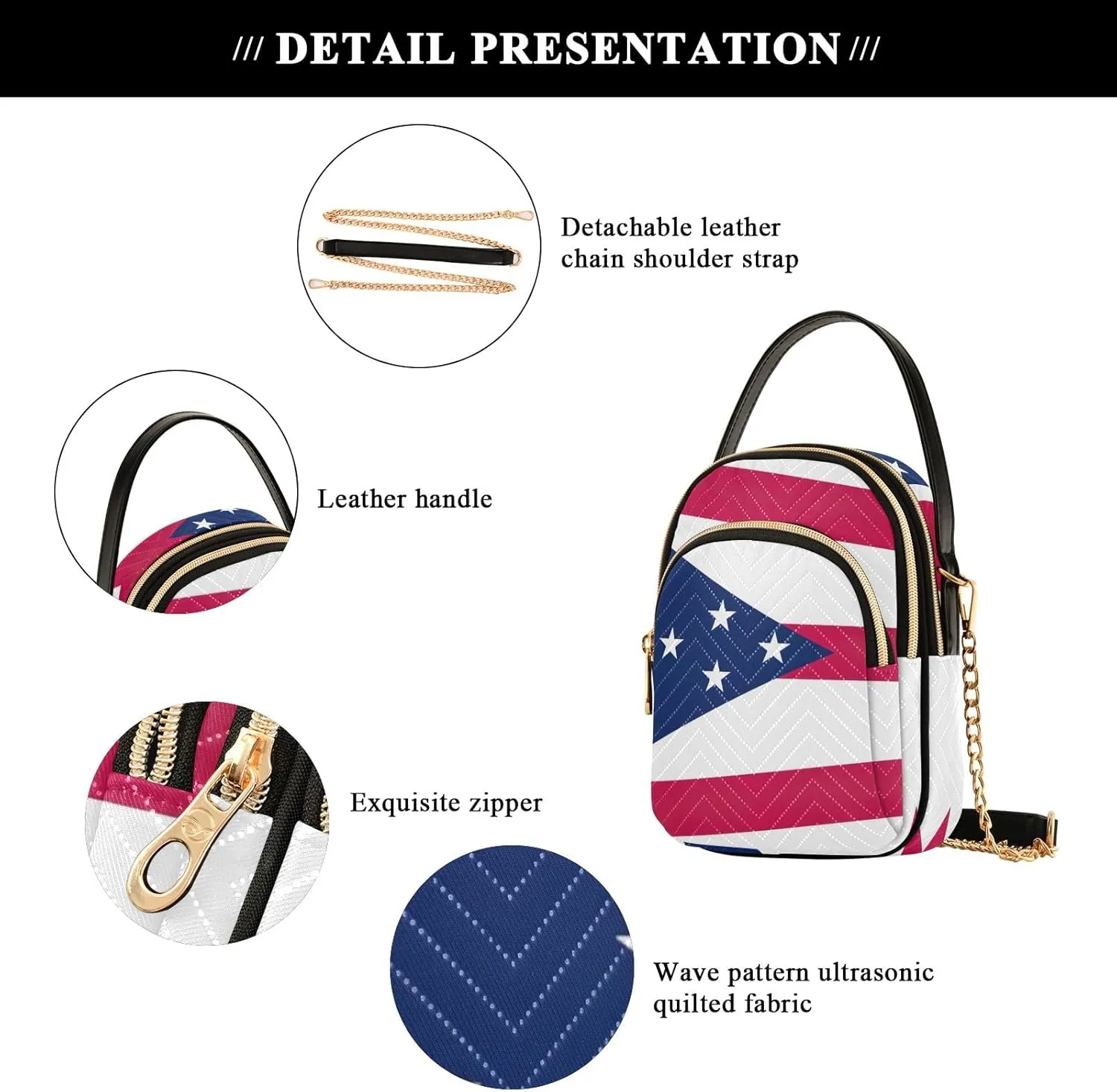 ODAWA Samoa Flag Sling Crossbody Bags for Women Handbags for Women Crossbody Bag Crossbody Bags for Women Small Size