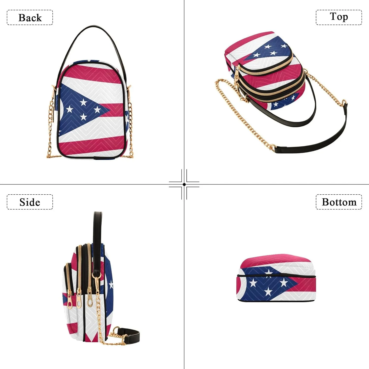 ODAWA Samoa Flag Sling Crossbody Bags for Women Handbags for Women Crossbody Bag Crossbody Bags for Women Small Size