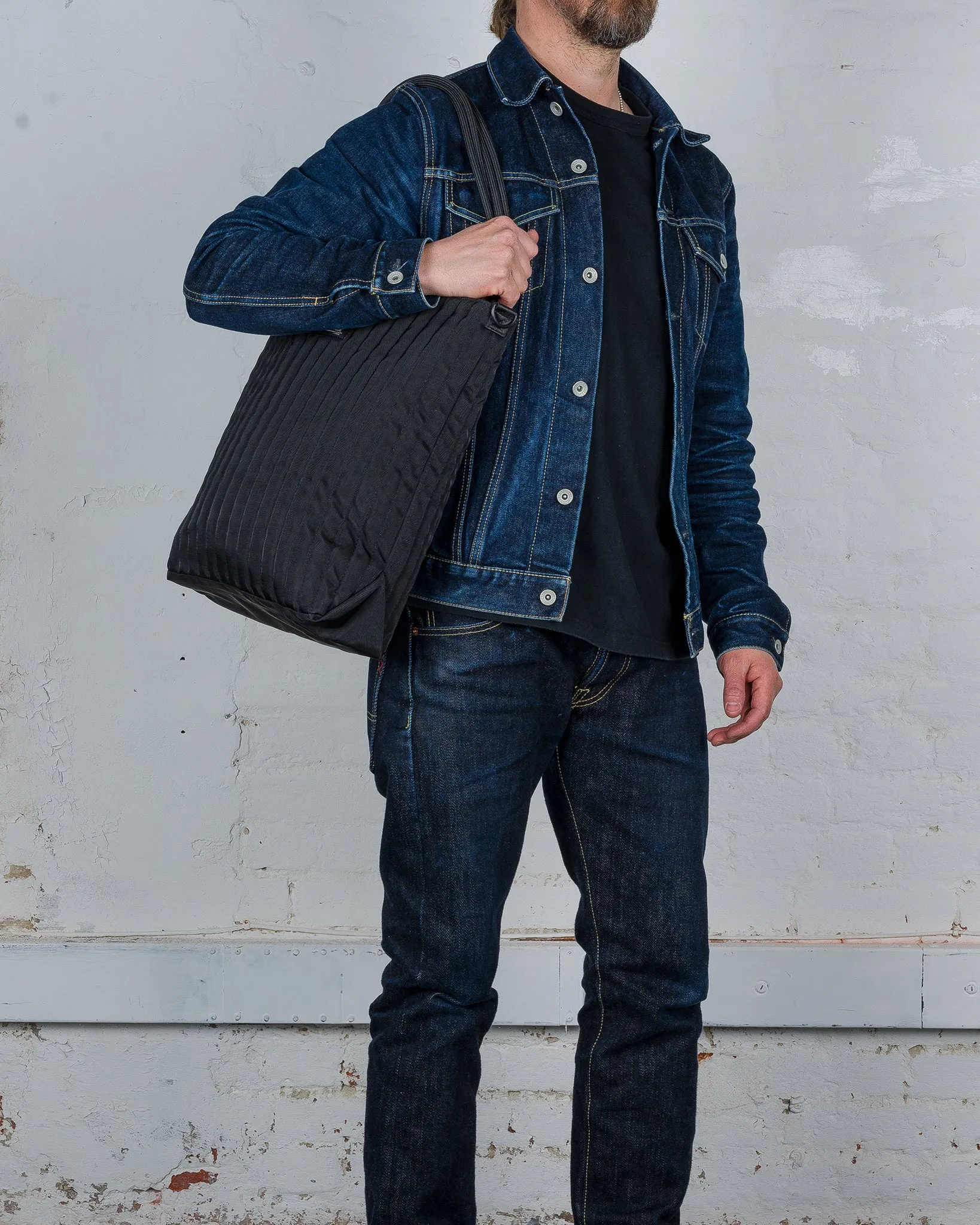 OGL Originale Tech Material Millie Utility Tote Bag - Black