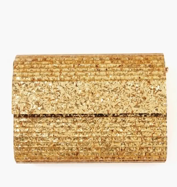 Olga Berg Acrylic Clutch