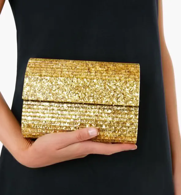Olga Berg Acrylic Clutch