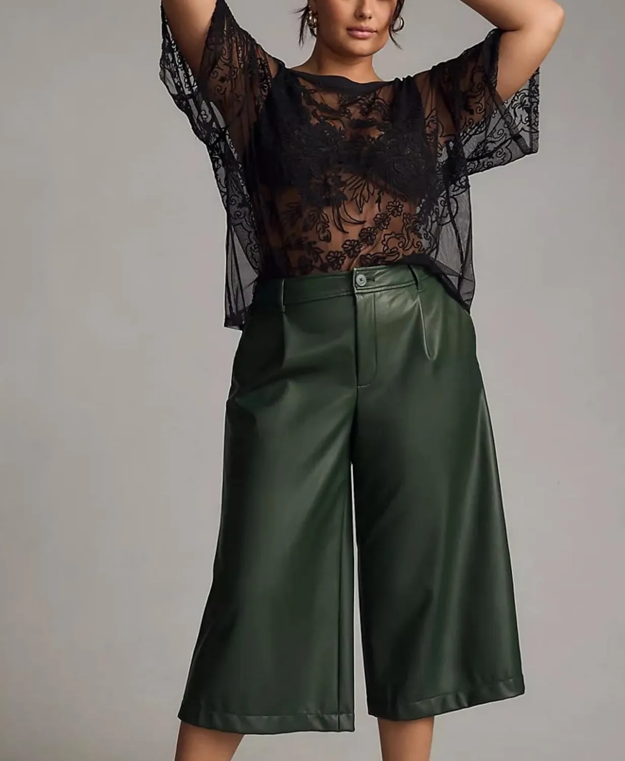 OPCAKM Women's Mesh Tops Y2K Short Sleeve Sheer Lace Embroidered Shirts Layering See Through Blouse