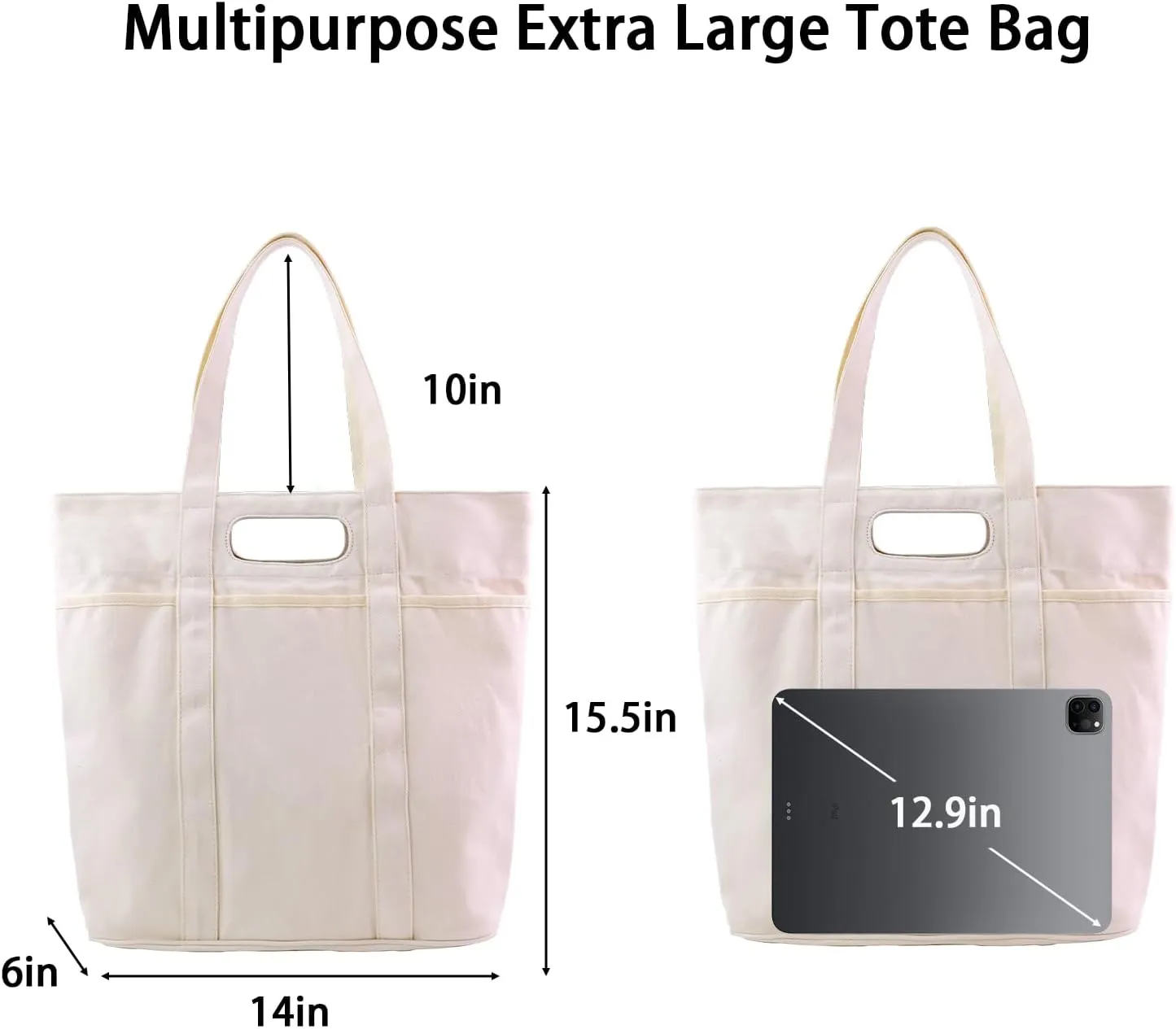 ORAD Stylish Canvas Bag - Durable, Eco-Friendly Tote for Daily Use - Versatile and Spacious Design