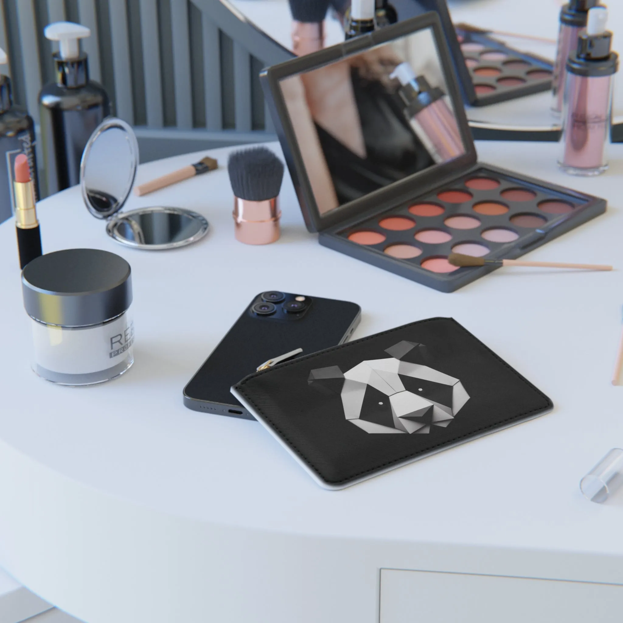 Origami Panda Mini Clutch Bag