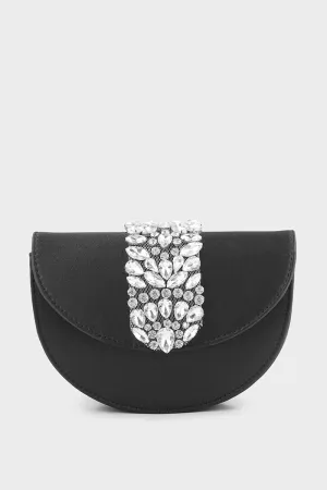 Party Wear Clutch B20795-Black