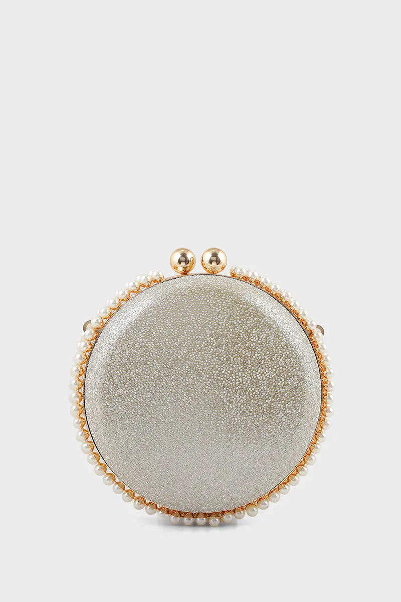 Party Wear Clutch BK4003-Golden