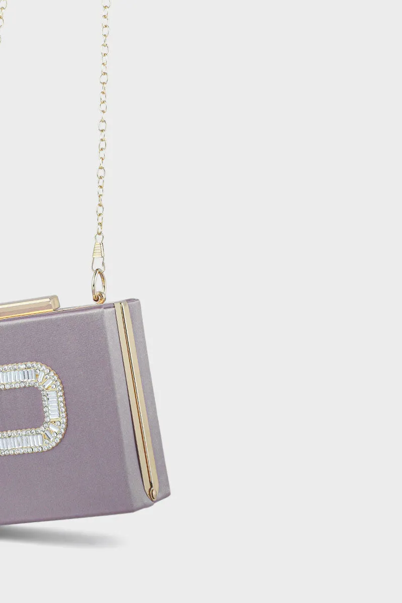 Party Wear Clutch BK4049-Mauve