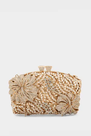 Party Wear Clutch BK4092-Golden