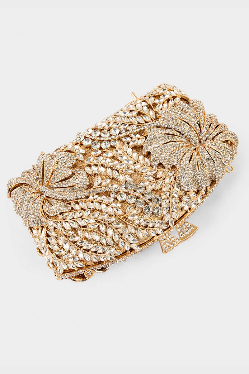Party Wear Clutch BK4092-Golden
