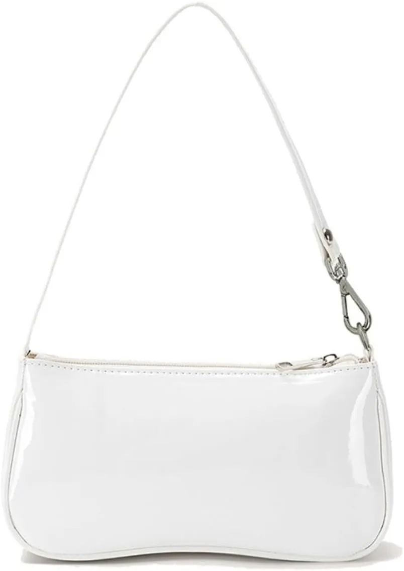Patent Leather Evening Purse Shiny Elegant Clutch Purse Mini Shoulder Bag